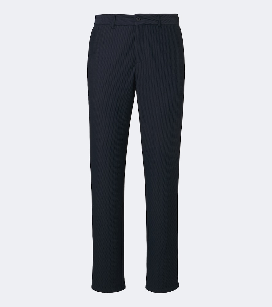 Giorgio Armani Men's Blue Waffle-Knit Straight Pants UK Size 40 - Mytheresa