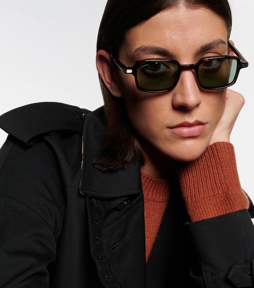  Cartier Eyewear Collection Cartier Eyewear Collection Eckige Sonnenbrille Signature c 