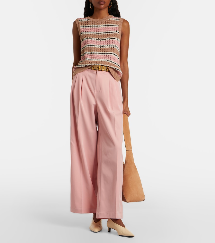 Varley Jayla pleated wide-leg pants
