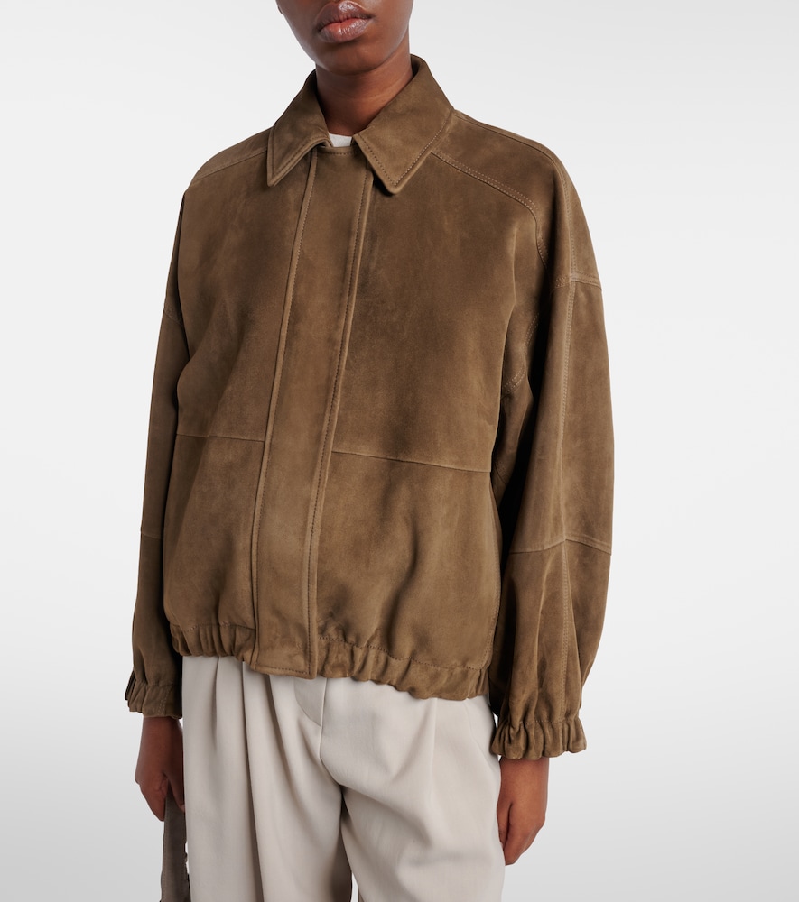  Brunello Cucinelli Brunello Cucinelli Suede Jacket 