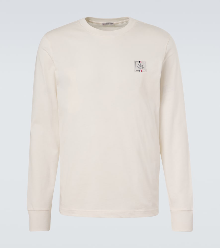 Moncler Men's White Cotton Jersey T-Shirt UK Size 44 - Mytheresa