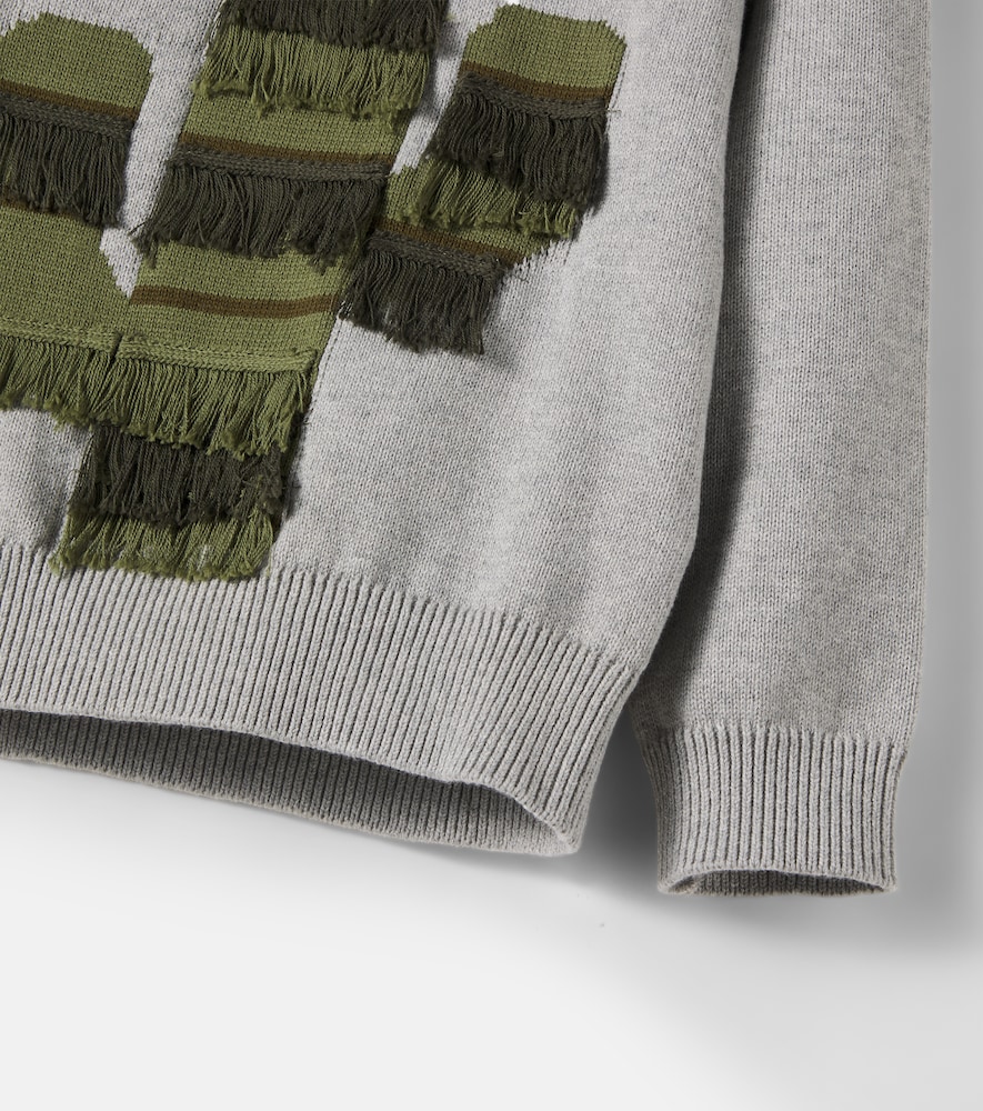  Stella Mccartney Kids Stella Mccartney Kids Bestickter Pullover Aus Baumwolle 