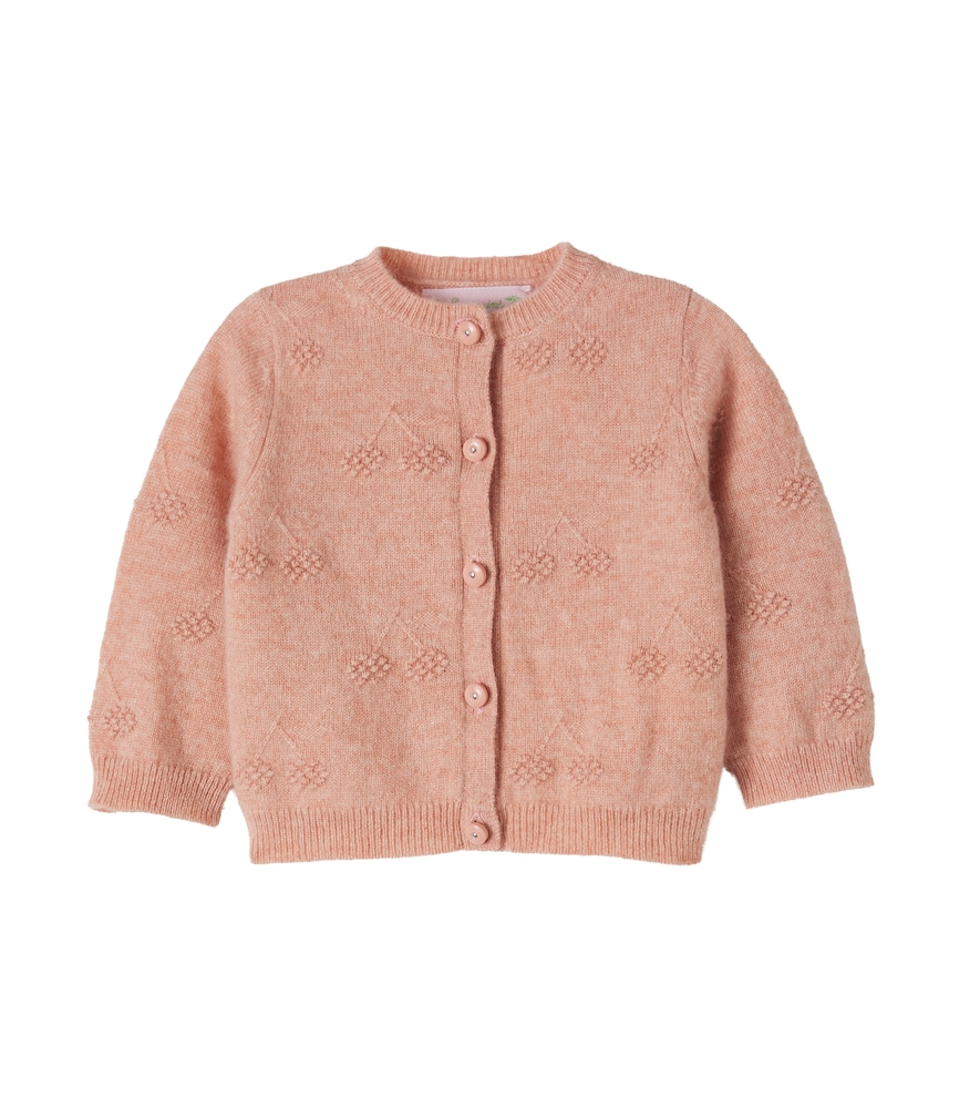 Baby – Cardigan Tibile in cashmere