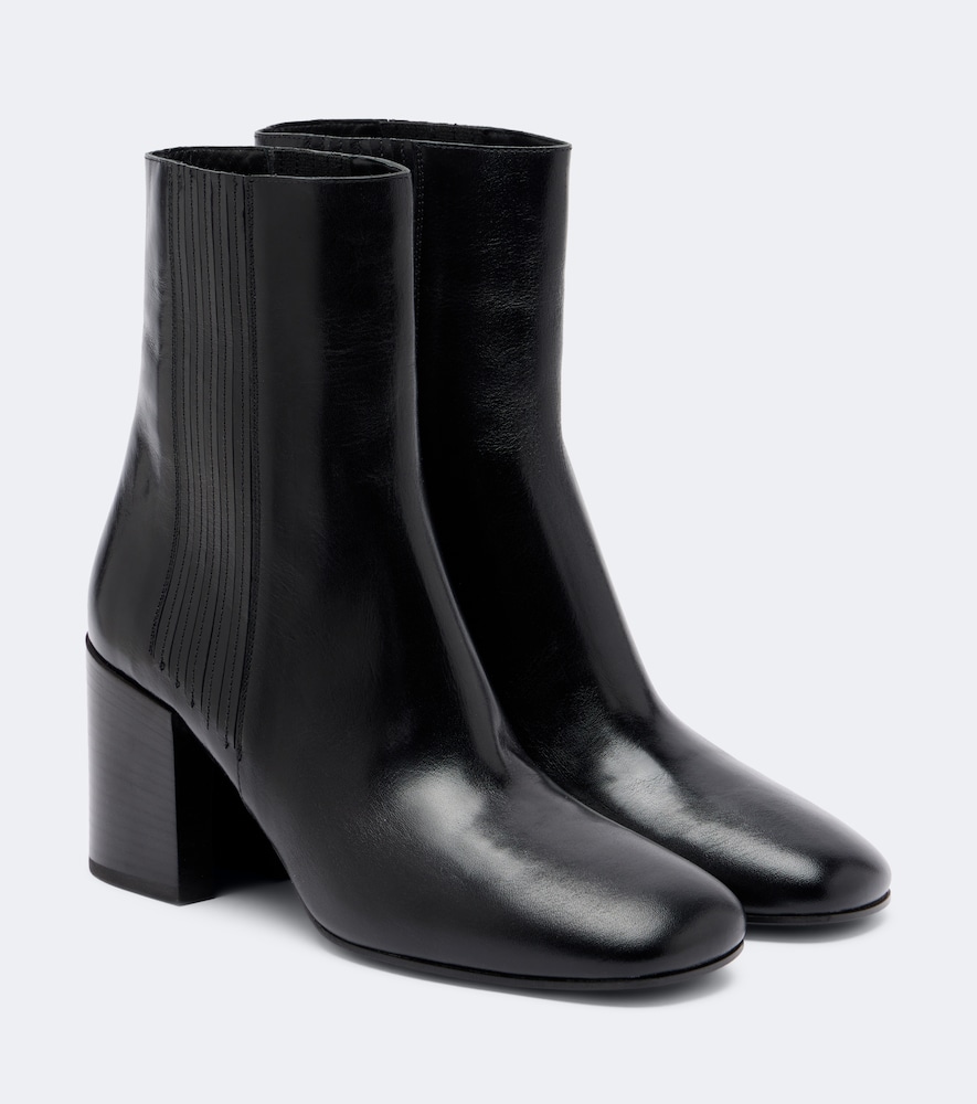 Ankle Boots aus Leder