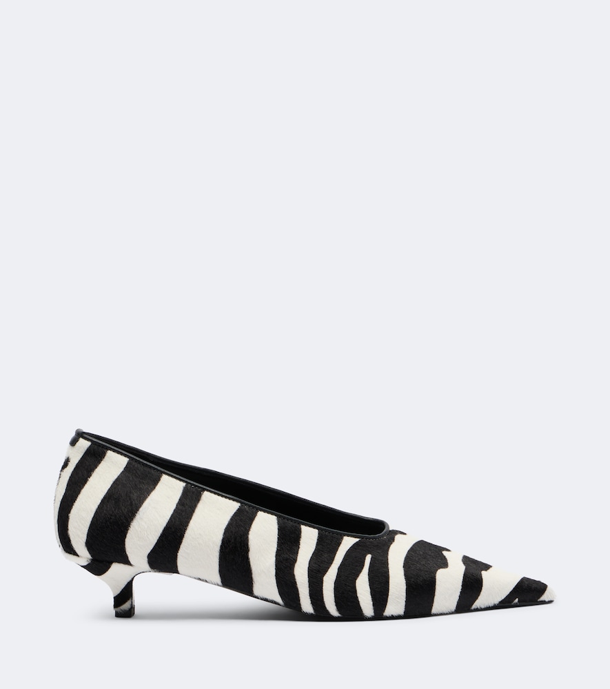 Zebra-Print Pumps