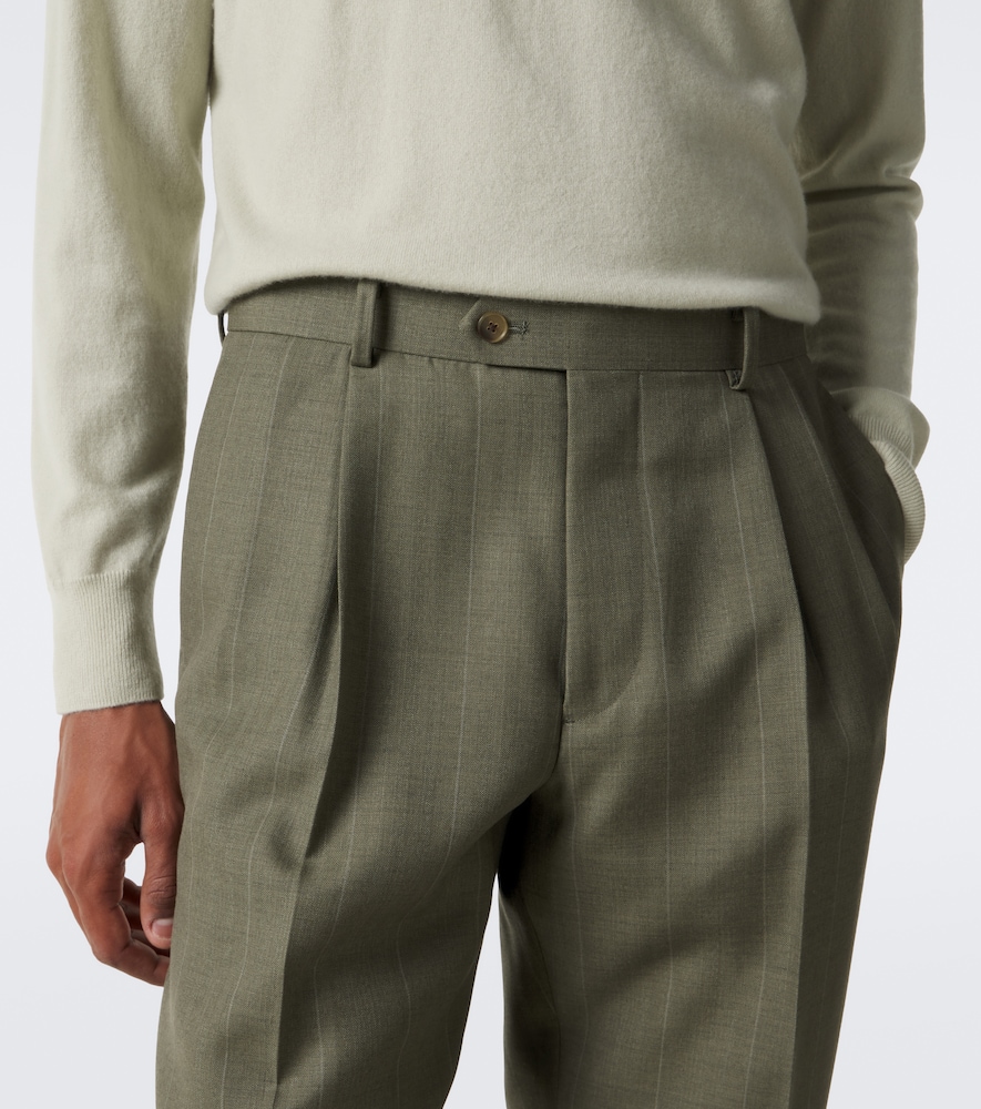 Chalk Stripe Wool