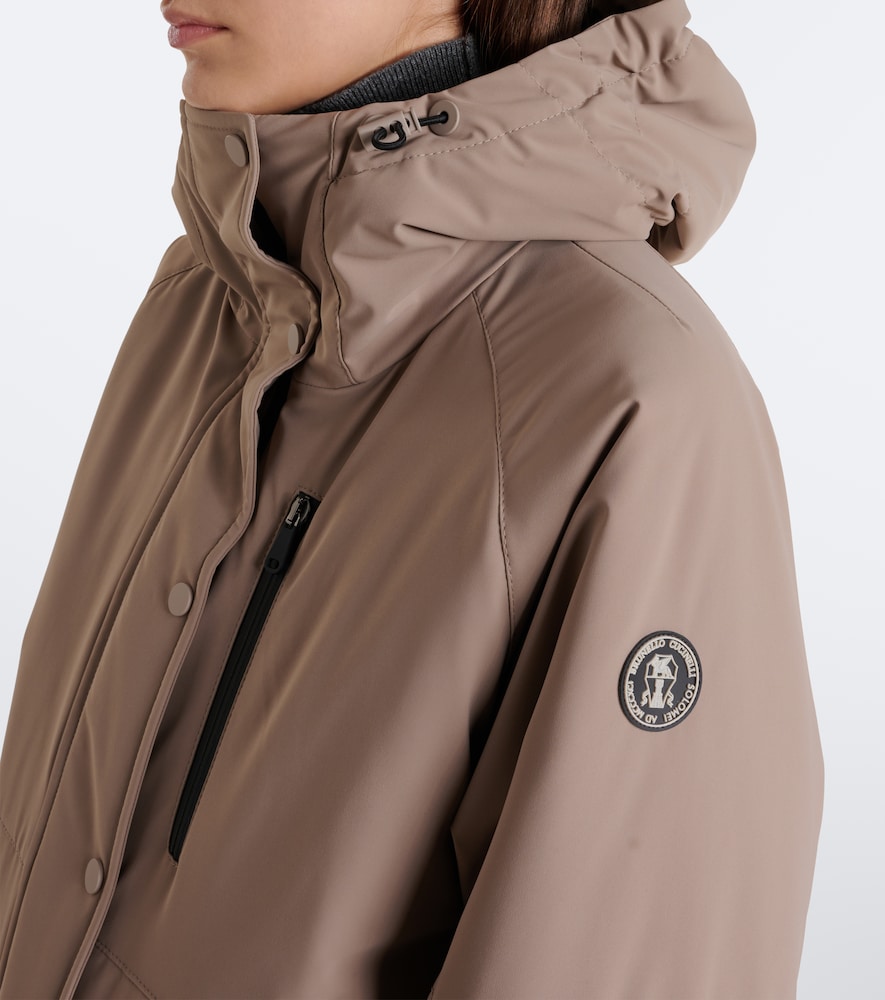 Hooded Padded Ski Jacket