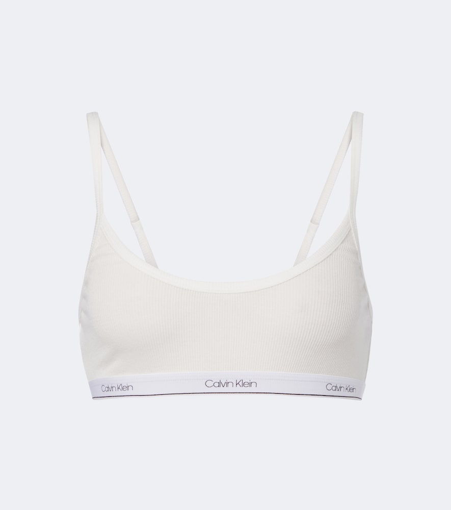 Bralette Sienna in misto cotone a coste