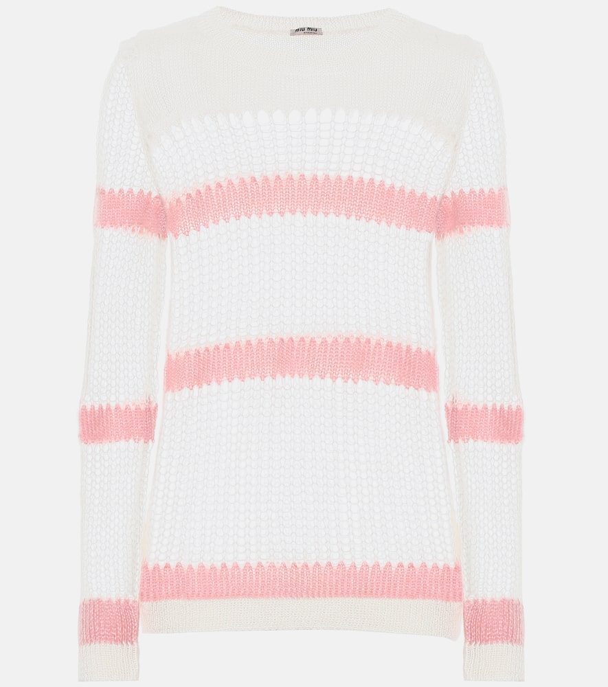 Miu Miu Mohair and wool-blend sweater