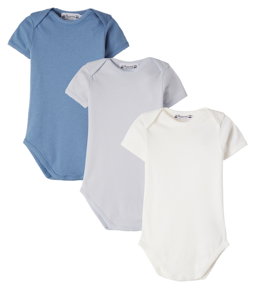 Bonpoint Baby set of 3 cotton bodysuits