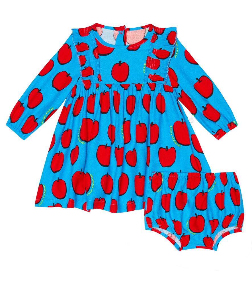 Stella McCartney Kids Baby printed dress and bloomers set
