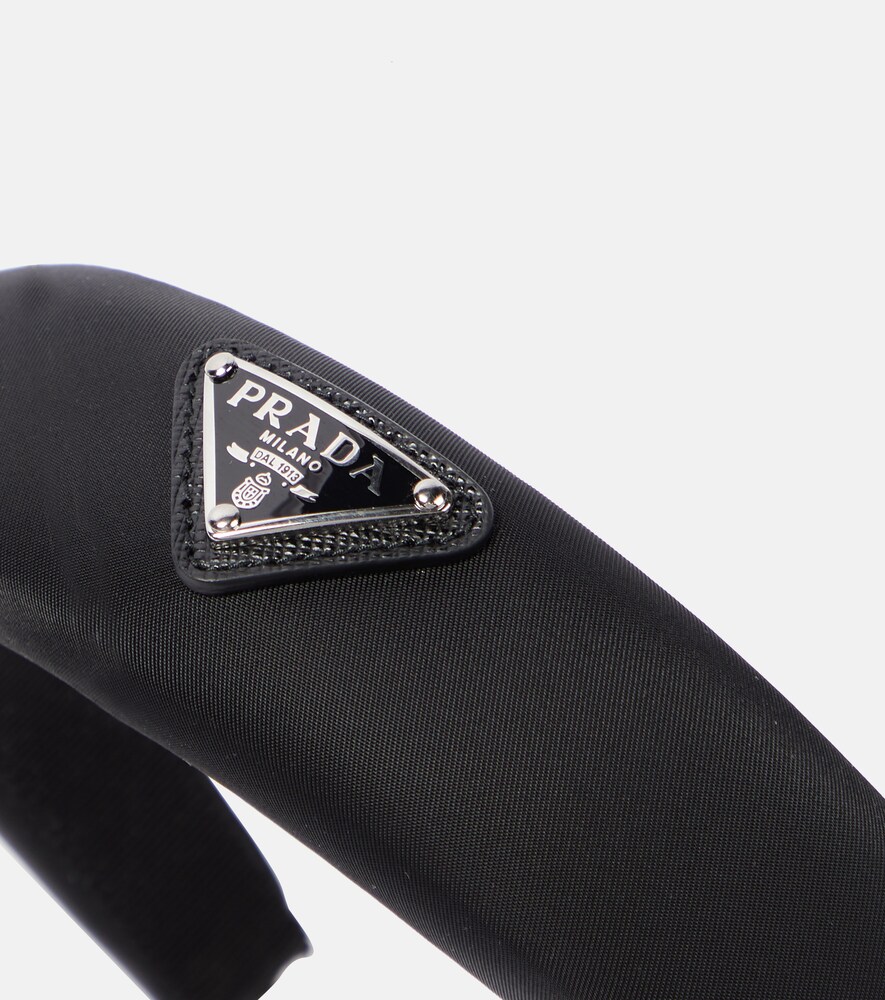  Prada Prada Logo Re-nylon Headband 
