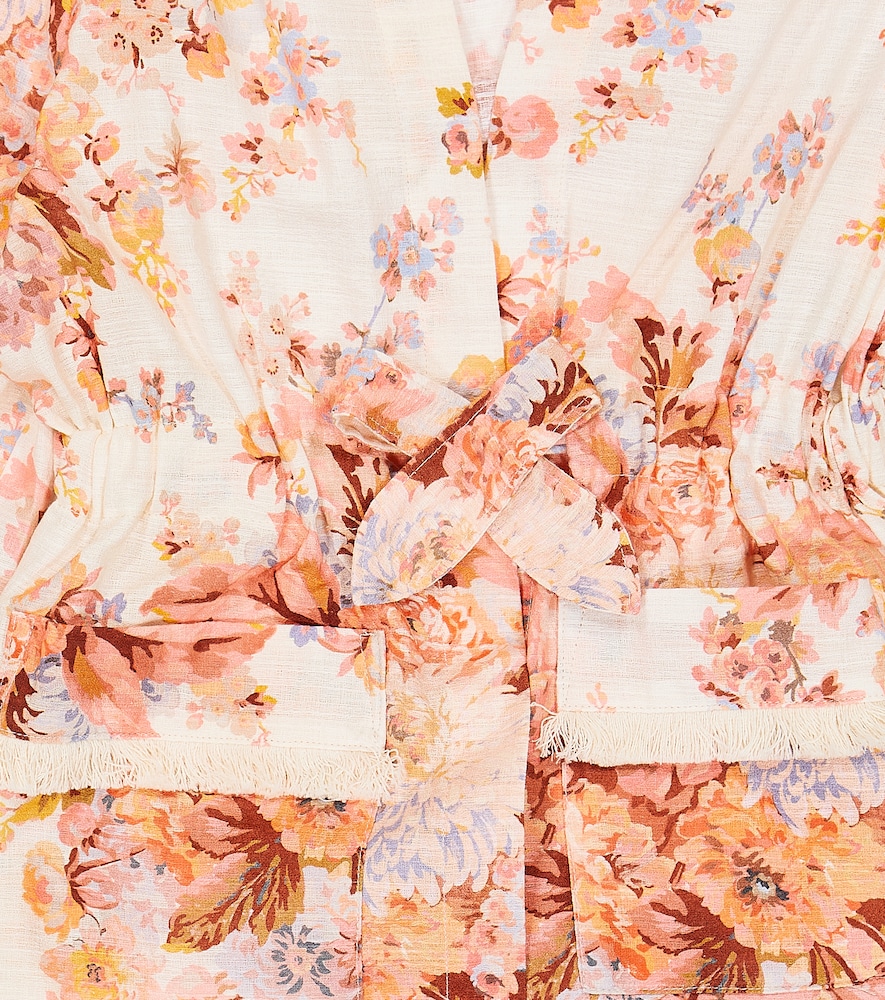  Zimmermann Kids Zimmermann Kids Bata Devi De Algodón Floral 