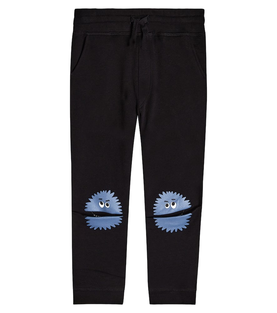 Stella McCartney Kids Printed cotton jersey sweatpants