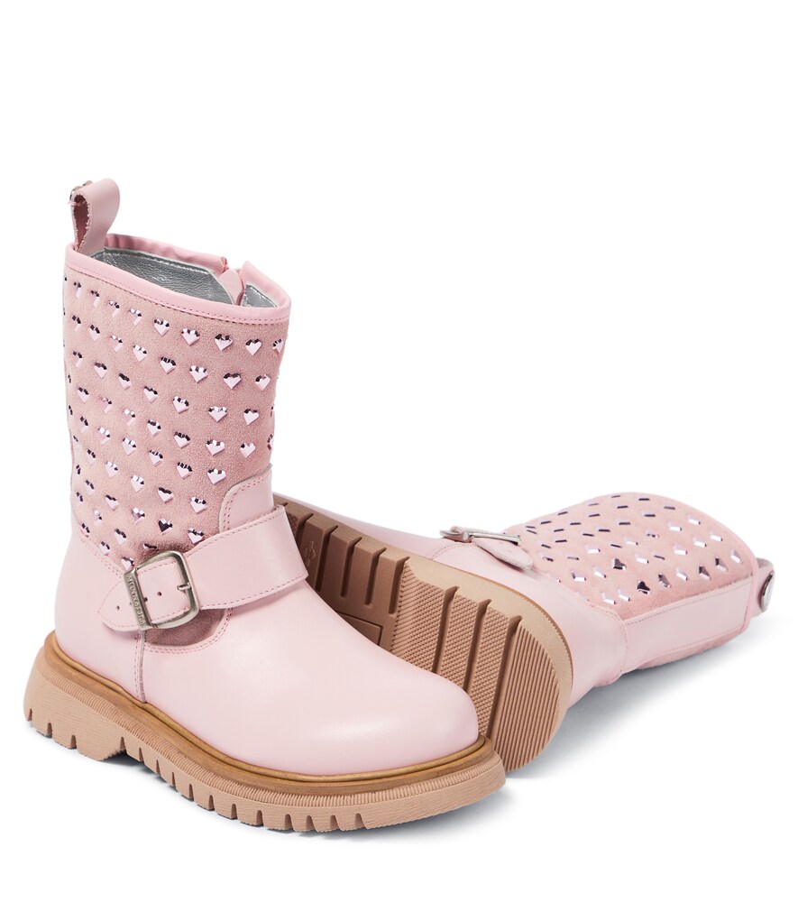  Monnalisa Monnalisa Suede Boots 