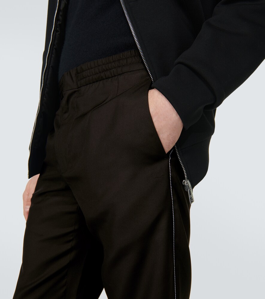  Prada Prada Gerade Hose Aus Seide 