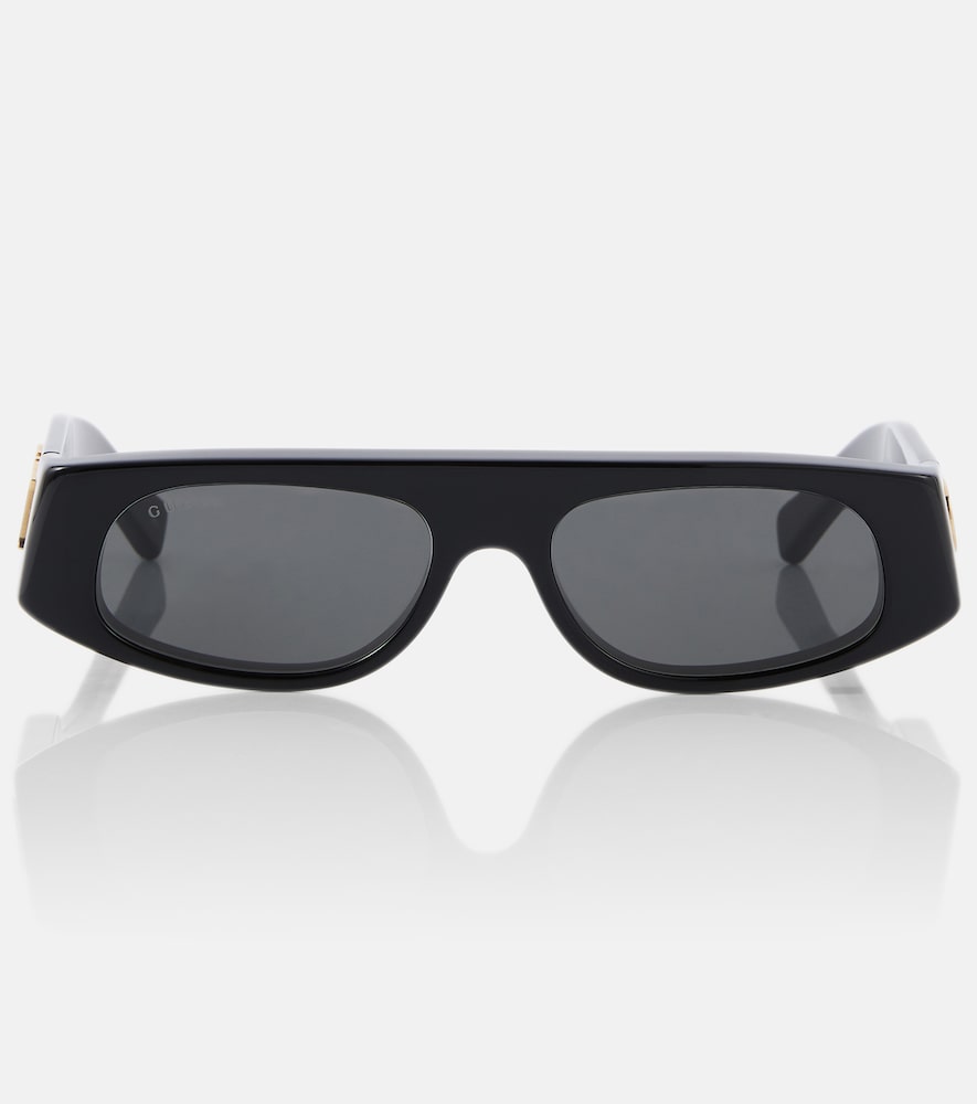 Gucci Logo rectangular sunglasses