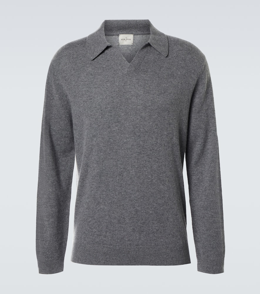 Le Kasha Gibson cashmere polo sweater