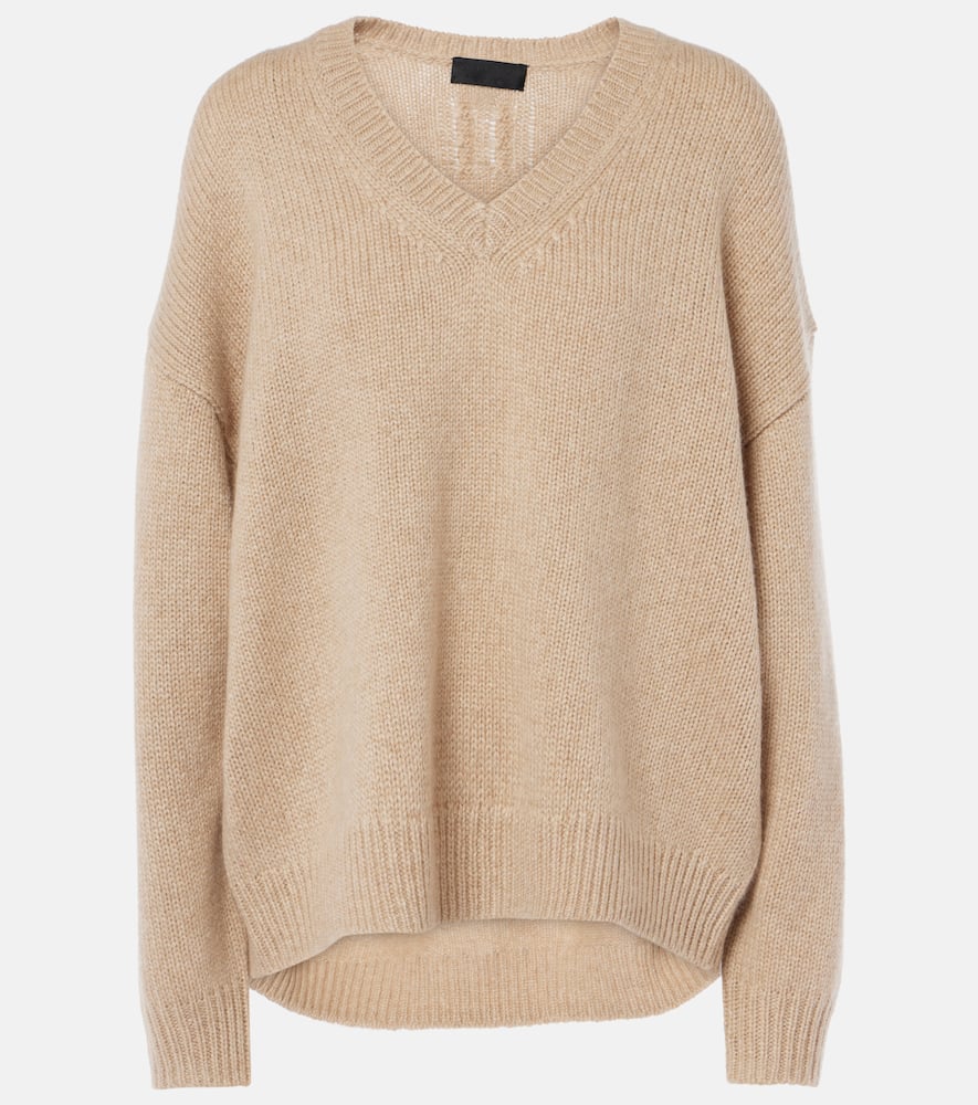 Nili Lotan Shagan Cashmere Sweater In Neutrals