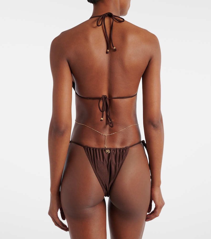  Bananhot Bananhot Chain Embellished Bikini Bottoms 