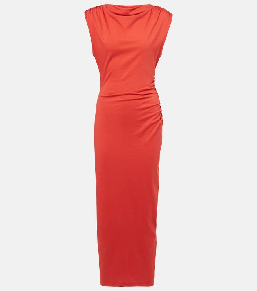 Cotton jersey maxi dress