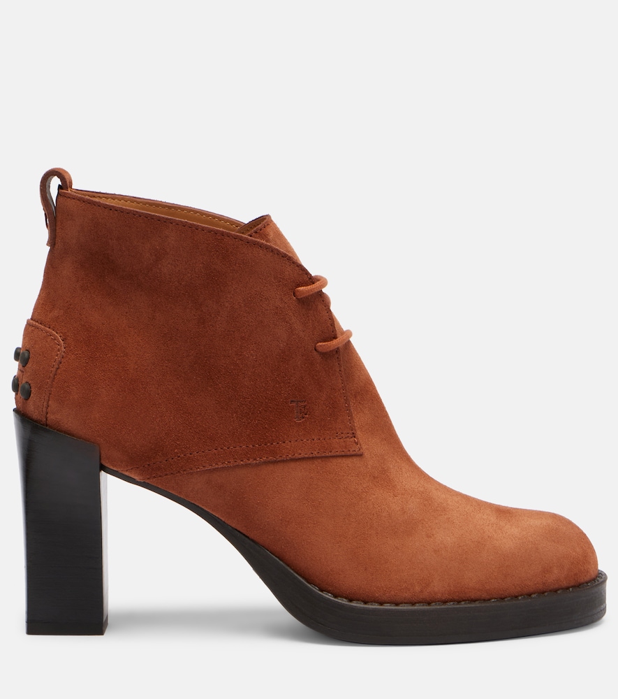  Tod's Tod's Bh Bootie 80 Suede Ankle Boots 
