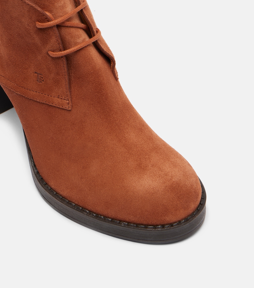  Tod's Tod's Bh Bootie 80 Suede Ankle Boots 