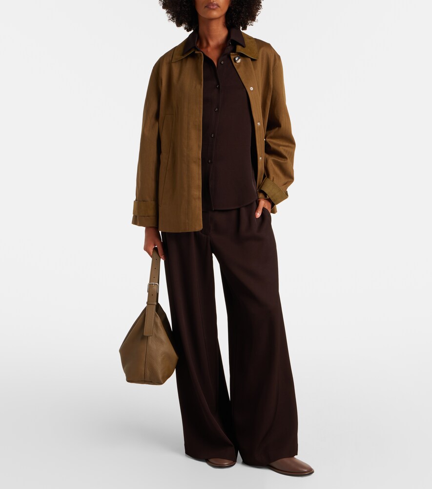 Proenza Schouler White Label Maddi twill shirt