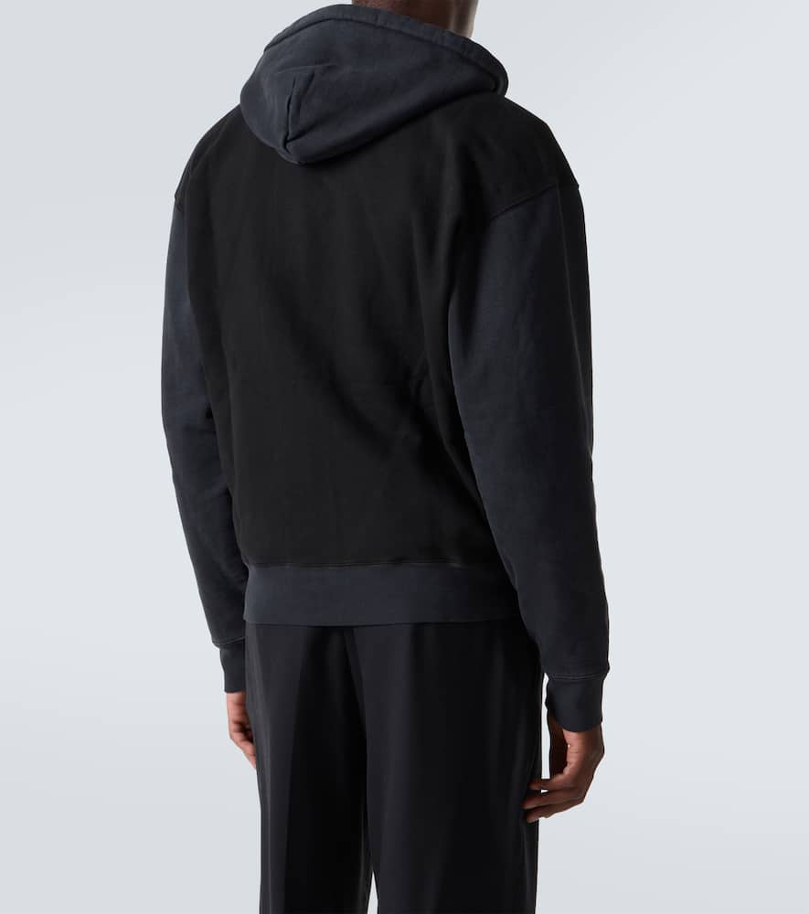 Our Legacy Hooded Knitwear With Drawstring And Ribbed Cuffs In Black