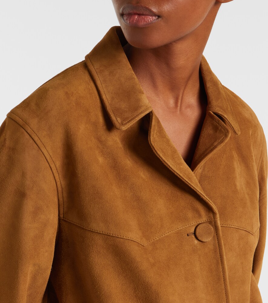  Tory Burch Tory Burch Jacke Aus Veloursleder 