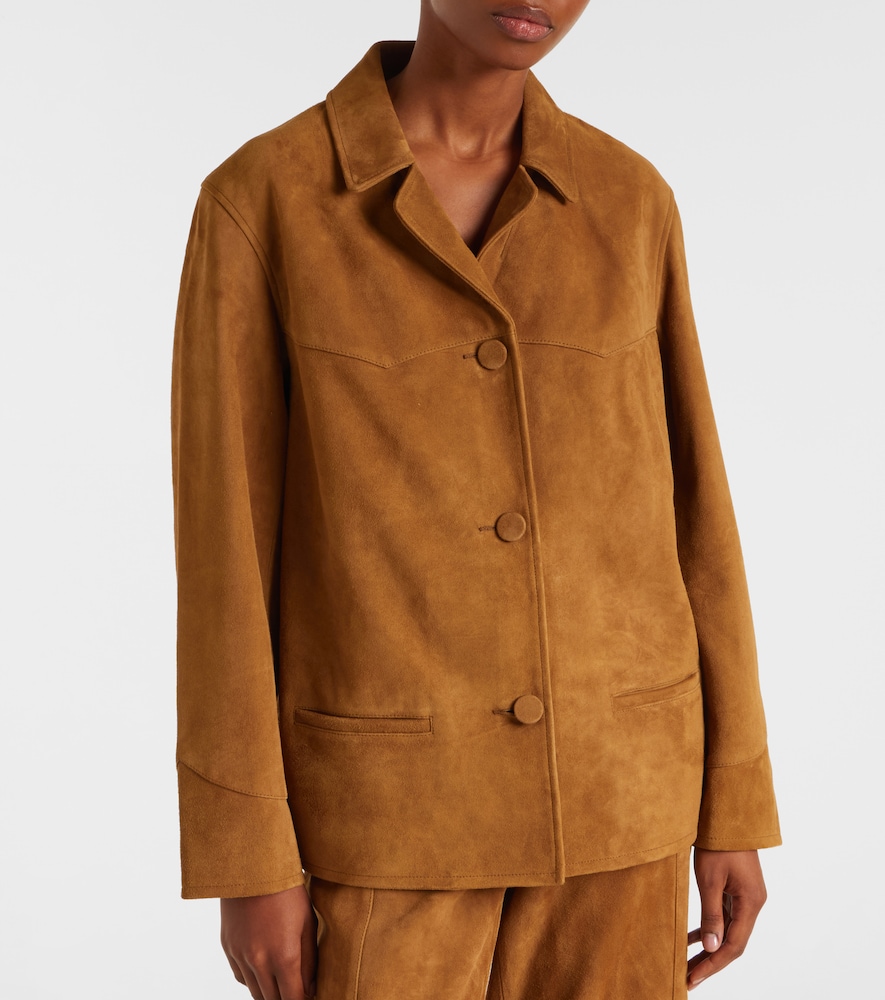  Tory Burch Tory Burch Jacke Aus Veloursleder 