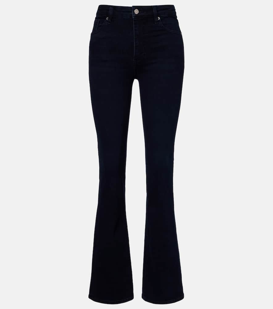 Frame Reboot High-rise Bootcut Jeans In Blue