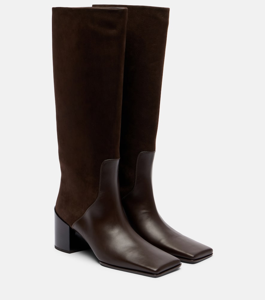 Alaia Alaïa 55 leather knee-high boots