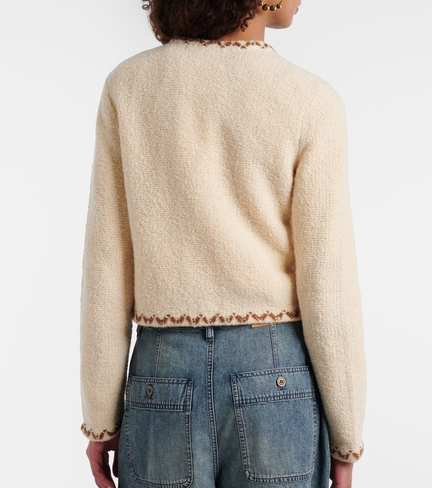  Marant Etoile Marant Etoile Cardigan Rochelle Aus Tweed 