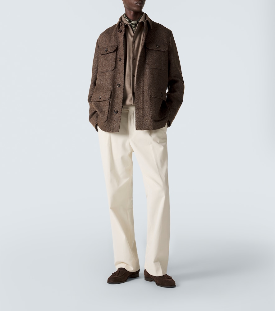  Loro Piana Loro Piana Hemd Franco Aus Schurwolle 