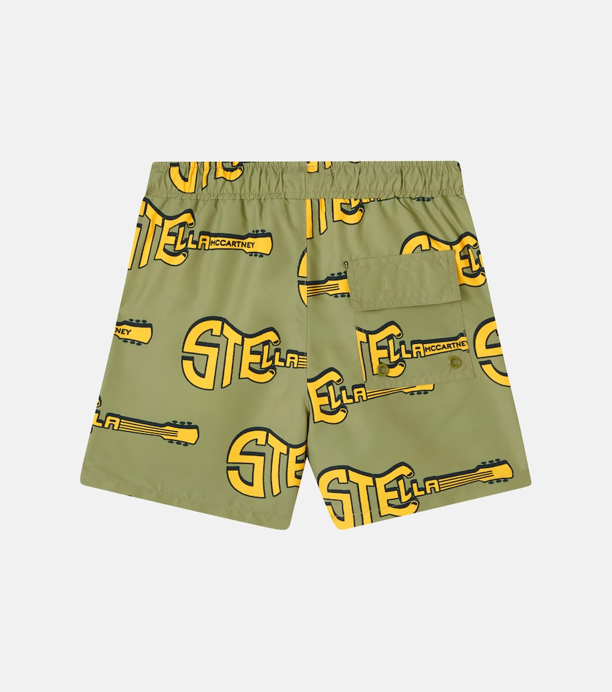  Stella Mccartney Kids Stella Mccartney Kids Bedruckte Badeshorts 
