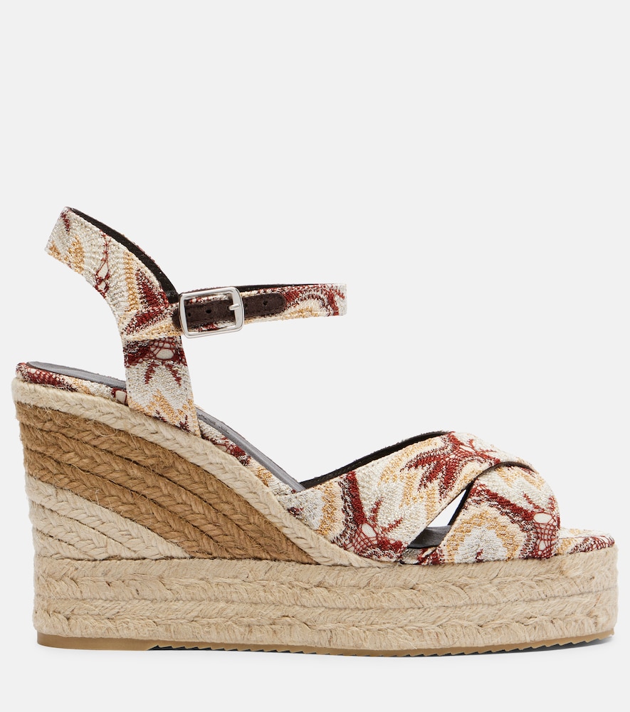  Missoni Missoni Carmen 110 Lamã© Espadrille Wedges 