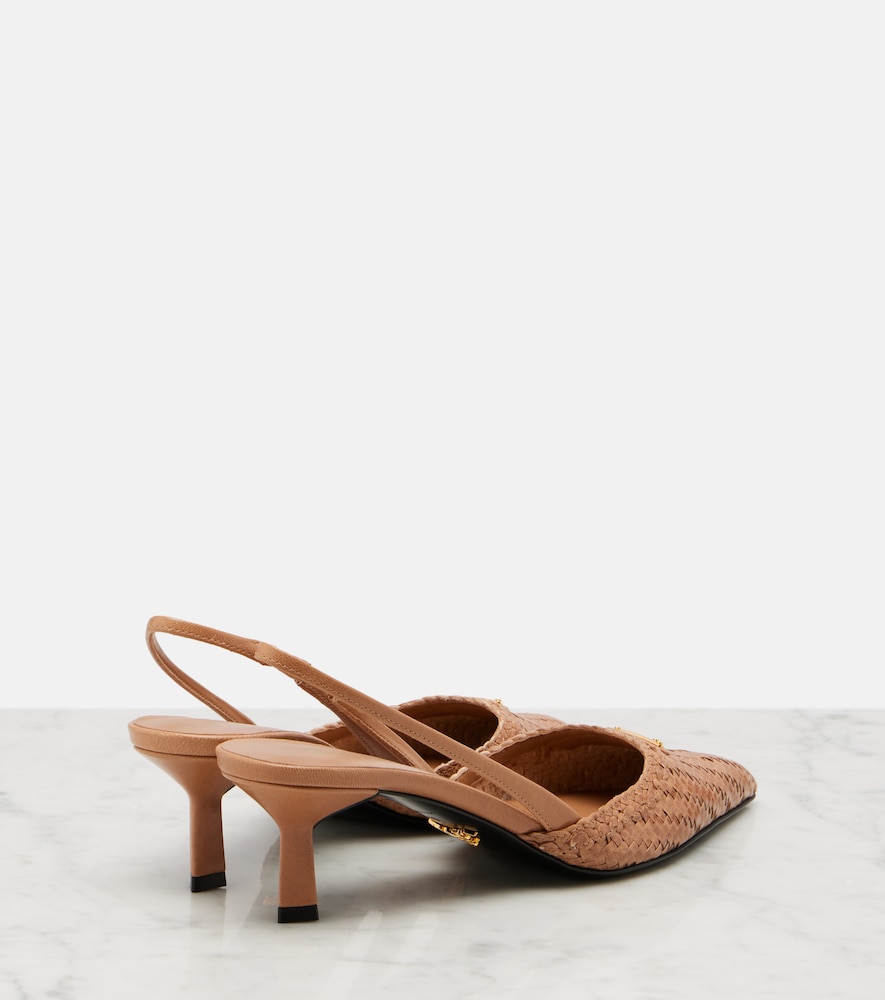  Prada Prada Slingback-pumps Aus Leder 