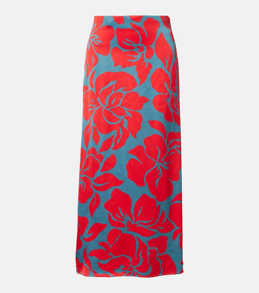 Dries Van Noten Floral pencil skirt | Thumbnail 6