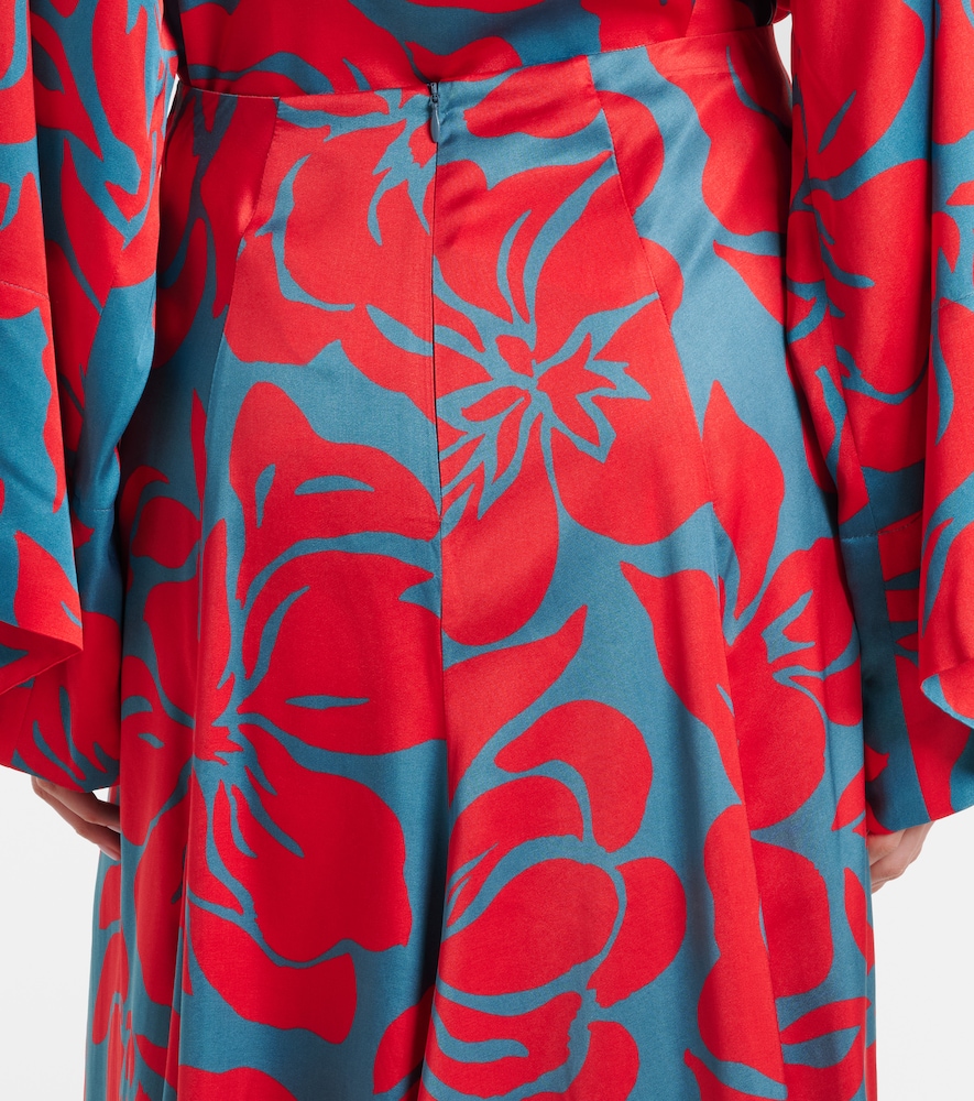  Dries Van Noten Dries Van Noten Bedruckter Bleistiftrock 