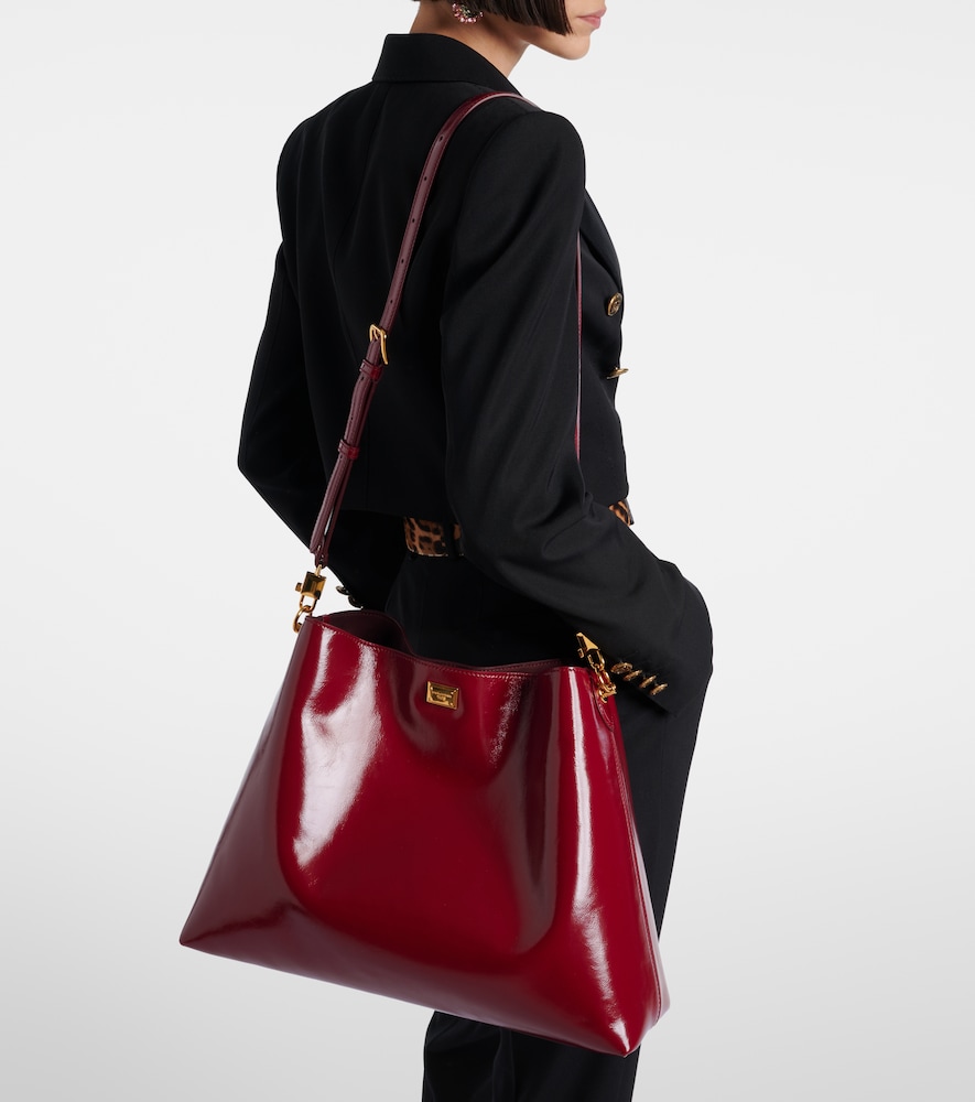 Dolce & Gabbana Vittoria Large leather shoulder bag