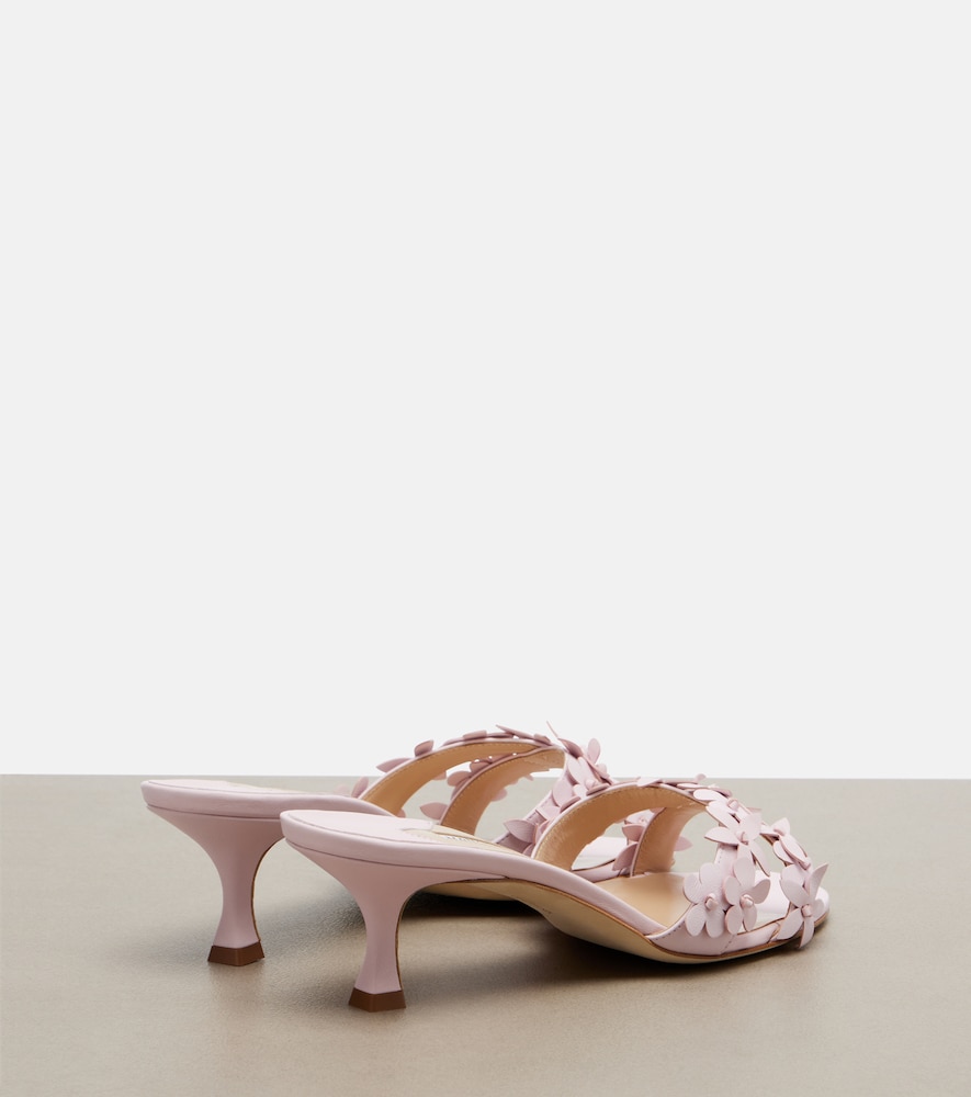  Manolo Blahnik Manolo Blahnik Pantoletten Anista Aus Leder 