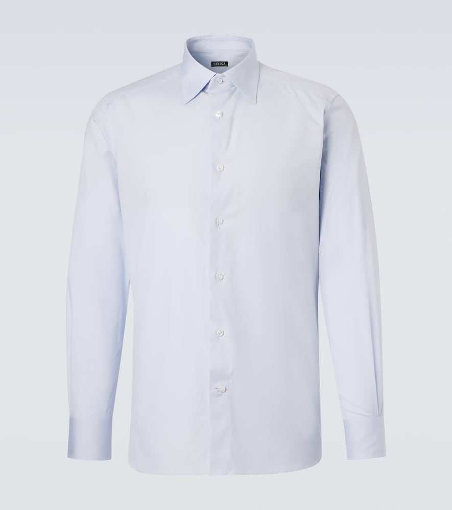 Zegna Cotton-blend shirt
