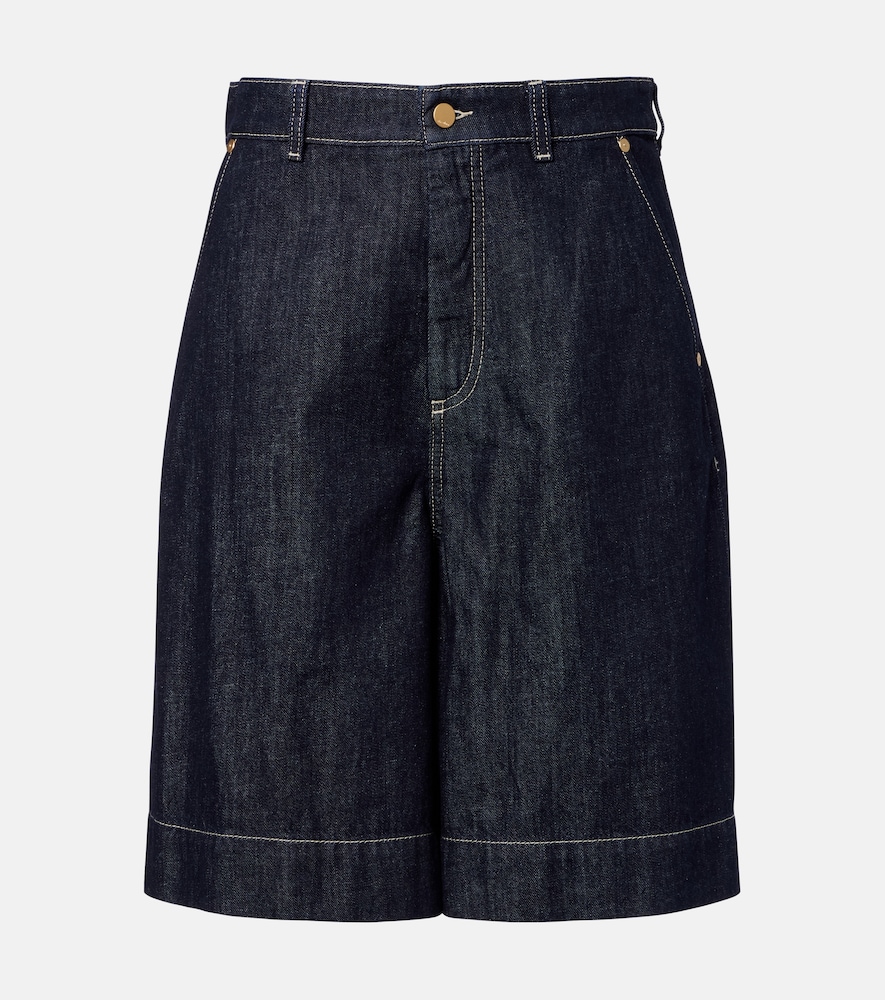 'S Max Mara Quadro denim Bermuda shorts　'S Max Mara Quadro デニム バミューダ ショーツ 'S