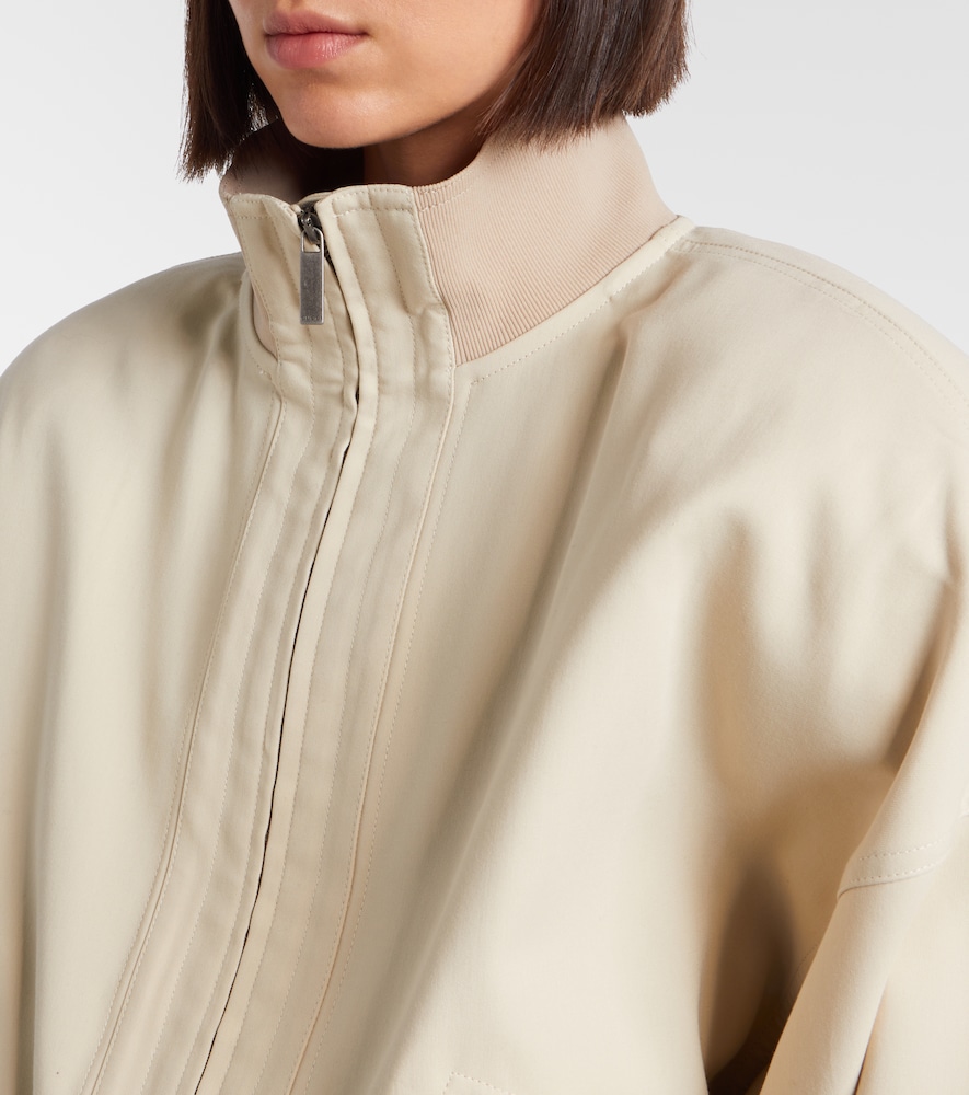 Gucci Gucci Bomberjacke Aus Baumwollpopeline 