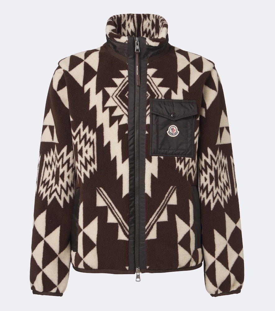 Printed Fleece Jacket