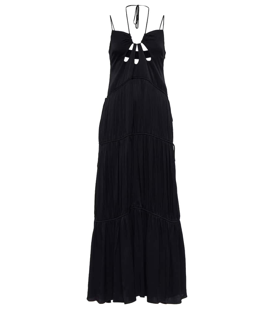 Simkhai Lina cutout halterneck maxi dress