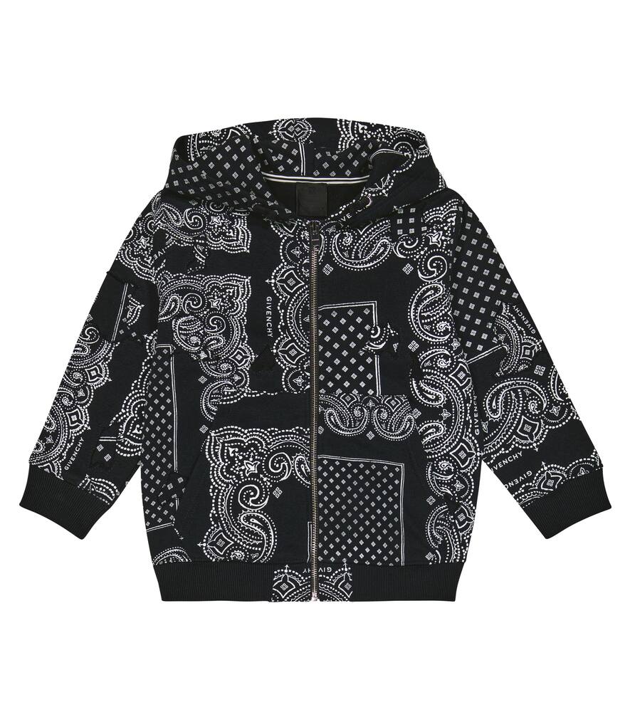 Givenchy Kids Printed cotton-blend hoodie