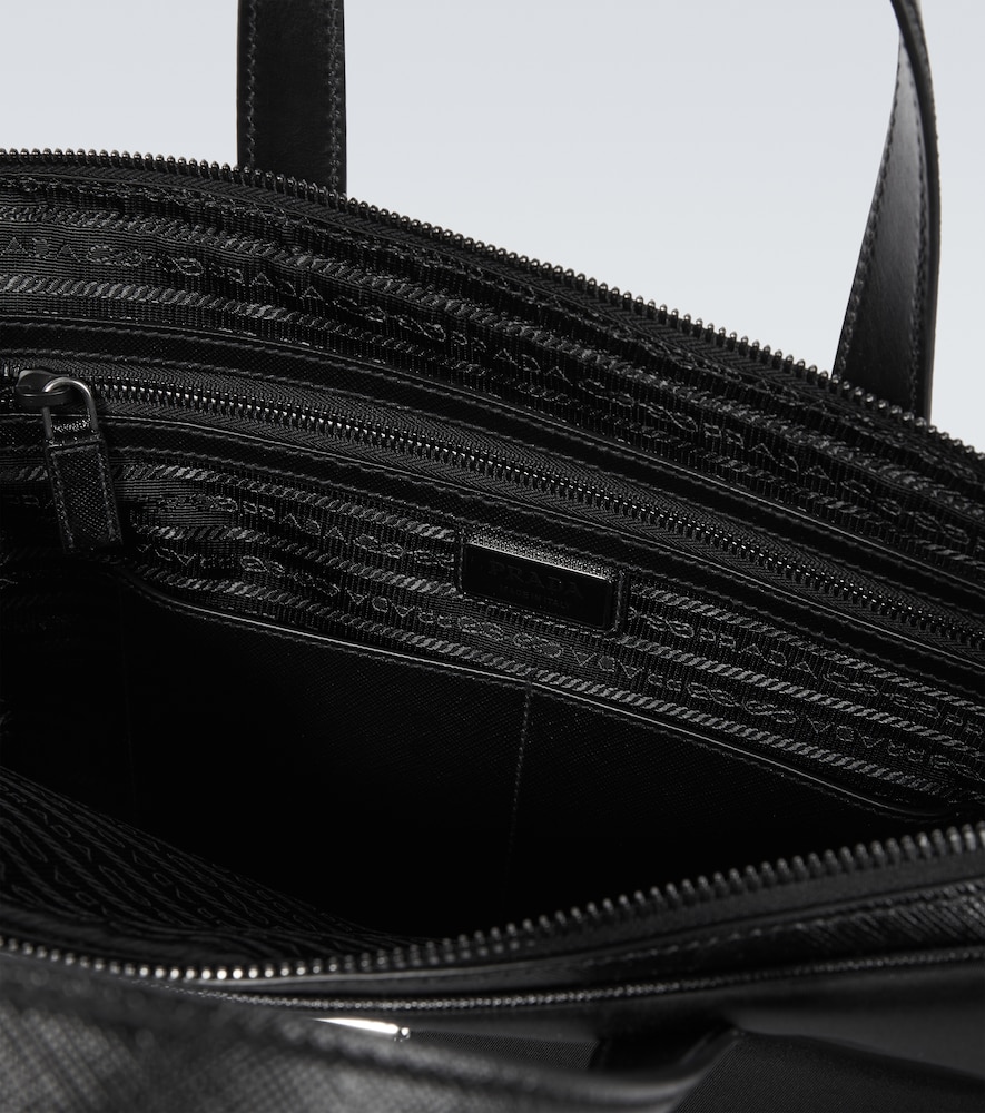 Prada Prada Aktentasche Aus Re-nylon Mit Leder 