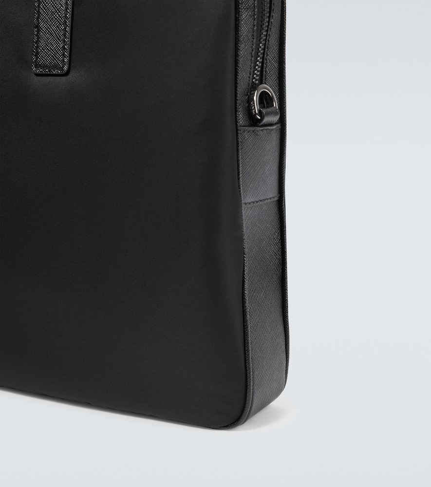  Prada Prada Aktentasche Aus Re-nylon Mit Leder 